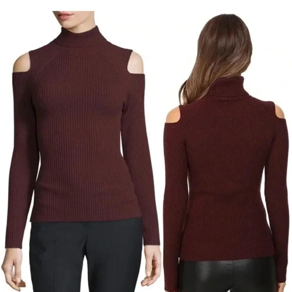 Theory Jemliss Evian Ribbed Turtleneck Sweater
